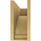 Ekena Millwork 10"W x 30"D x 20"H Classic Rivera Rough Cedar Woodgrain TimberThane Corbel, Primed Tan CORUR10X30X20RIVRCPR - alternate 5